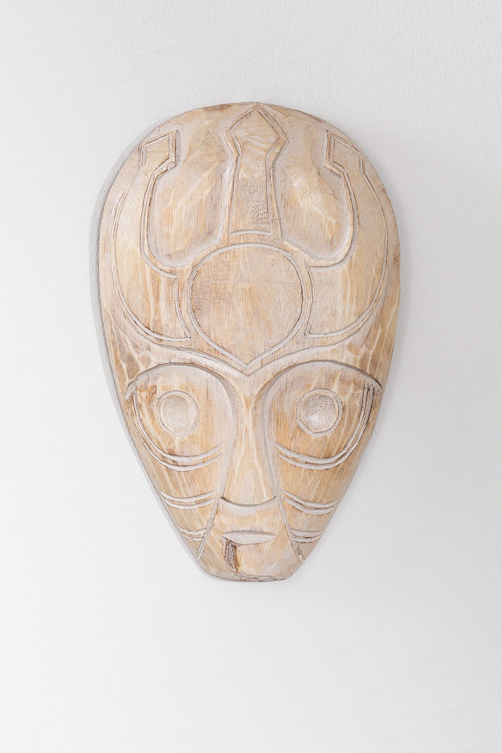 Deokrative Wandfigur aus Holz Mursi, Galeriebild 2