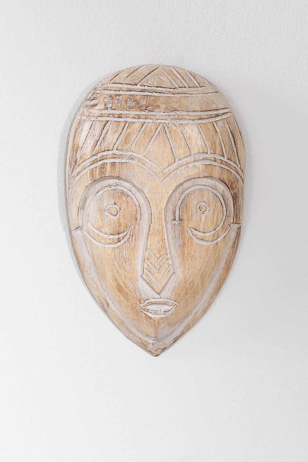 Deokrative Wandfigur aus Holz Mursi, Galeriebild 2