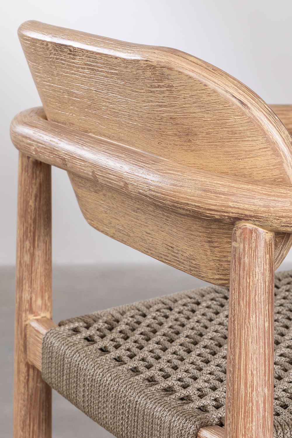 Hoher Hocker 65 cm aus Naele-Holz, Galeriebild 4