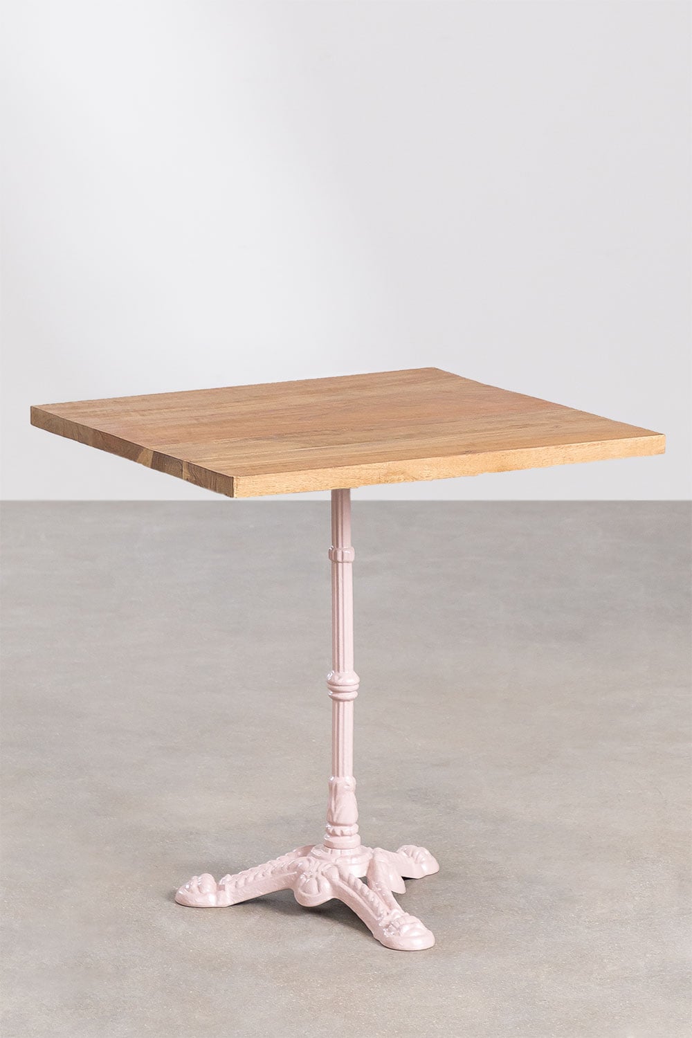 Quadratischer Bartisch aus Akazienholz Vienna, Galeriebild 1