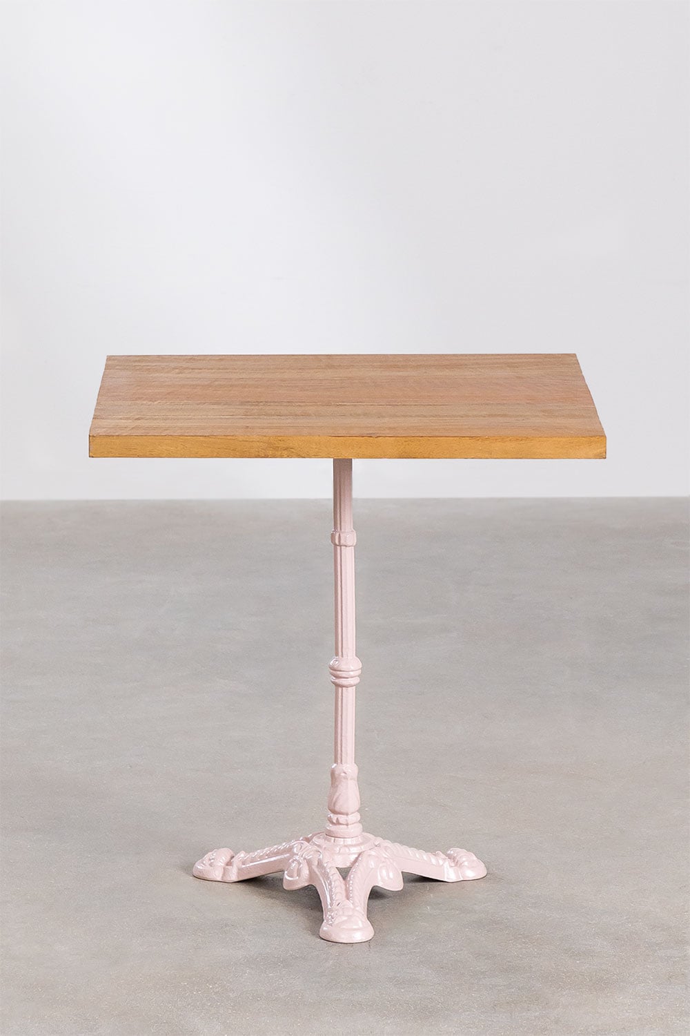 Quadratischer Bartisch aus Akazienholz Vienna, Galeriebild 2