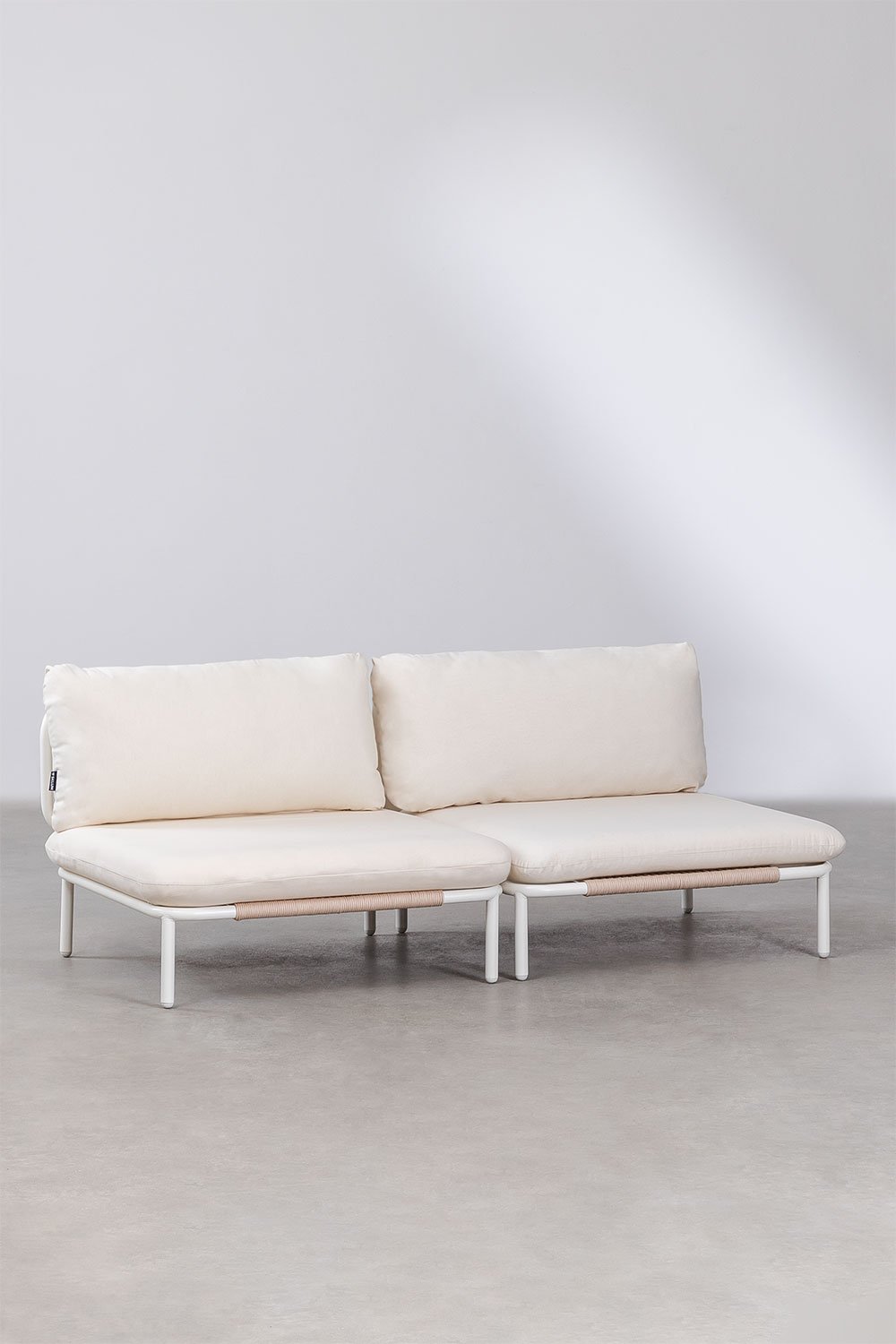 2-teiliges modulares Outdoor Sofa Roubly Style, Galeriebild 1