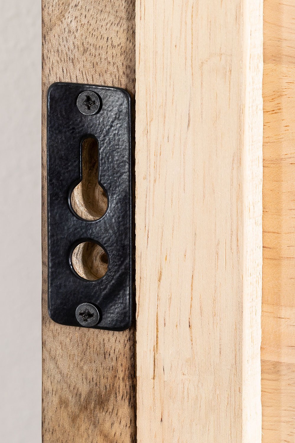 Kopfteil für 150 cm breites Bett aus Yulara-Mangoholz, Galeriebild 8