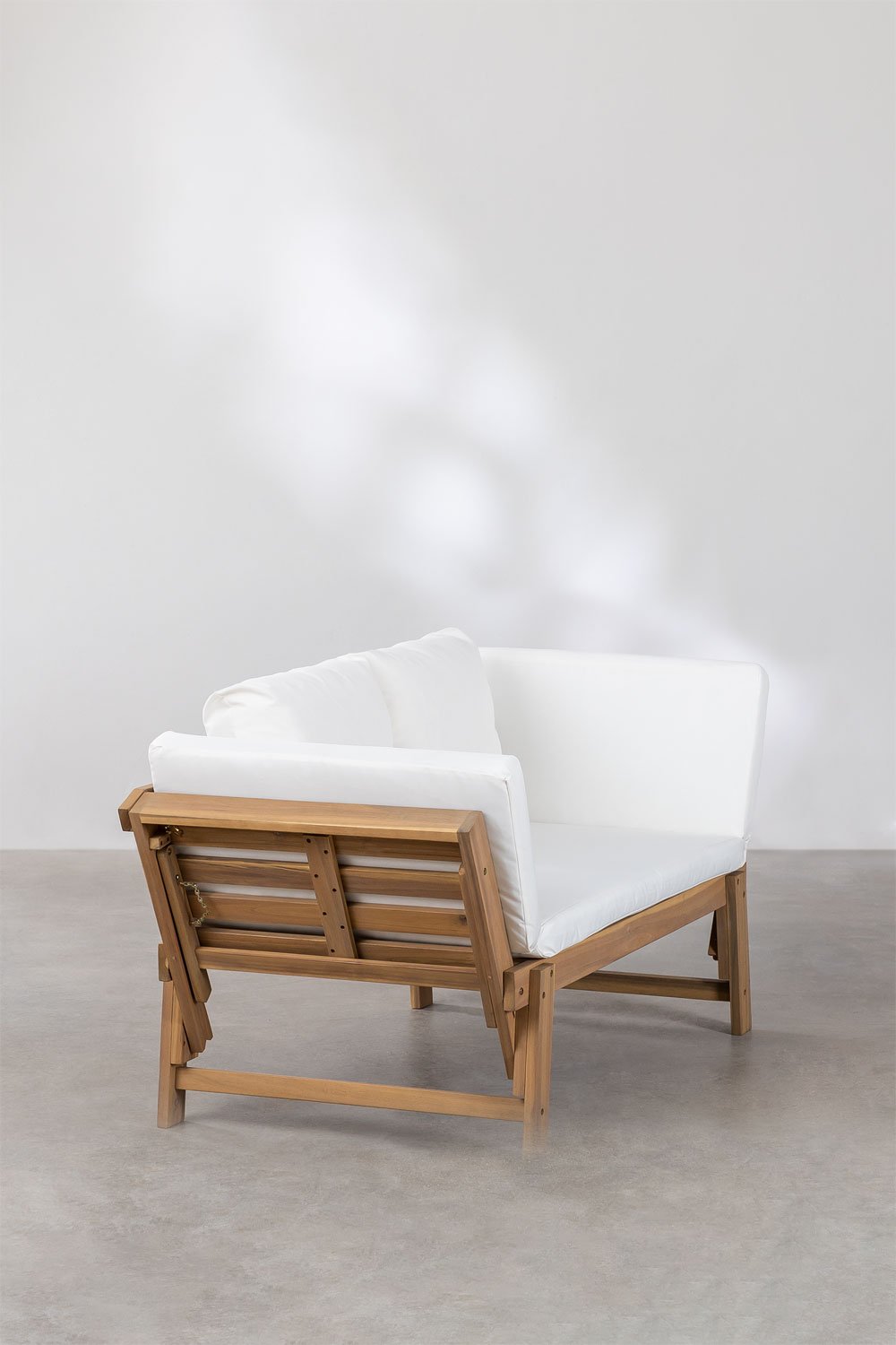 3-Sitzer-Gartensofa verstellbar aus Akazienholz Guille, Galeriebild 6