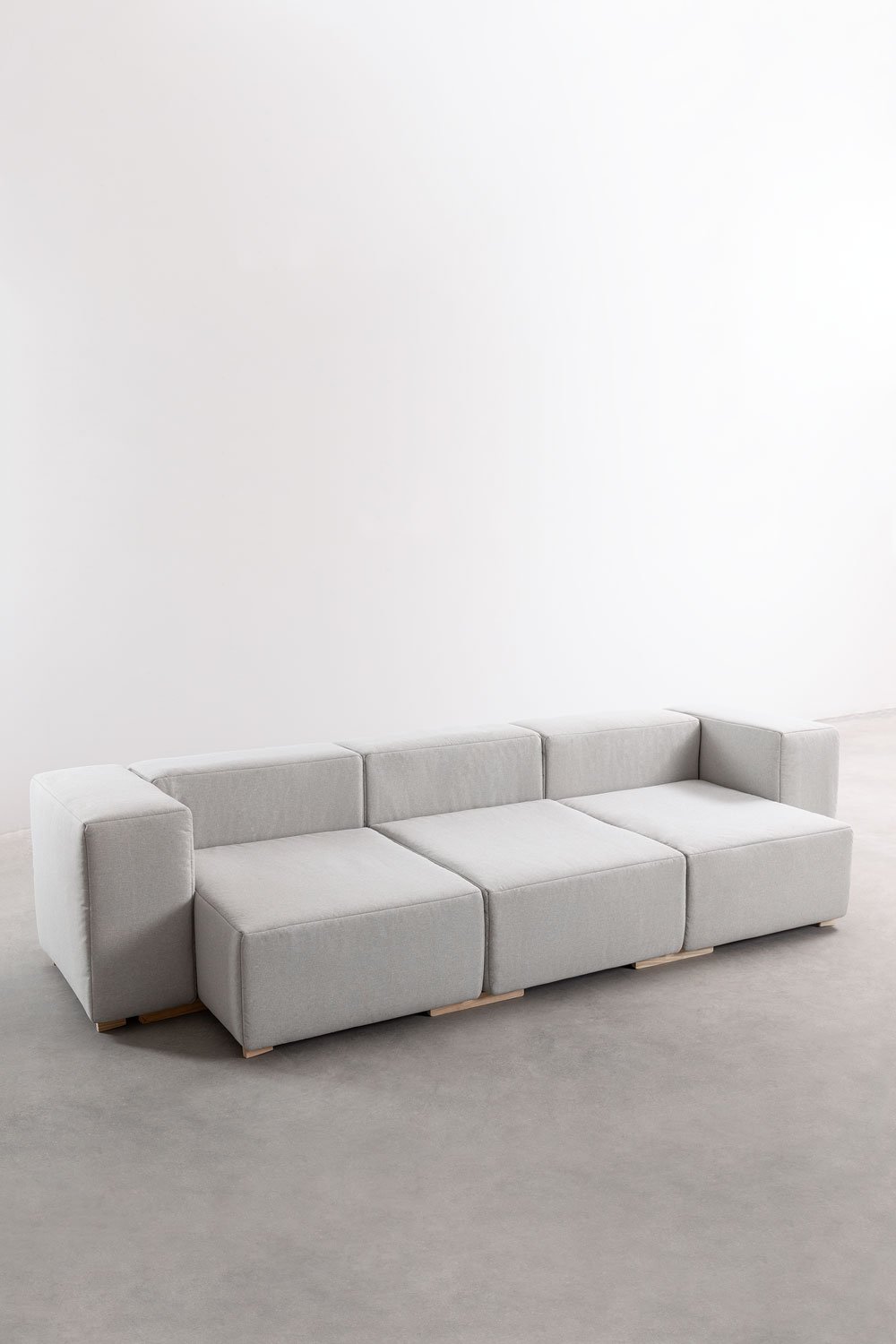 3-teiliges modulares Sofa mit 2 Armlehnen Robert, Galeriebild 1