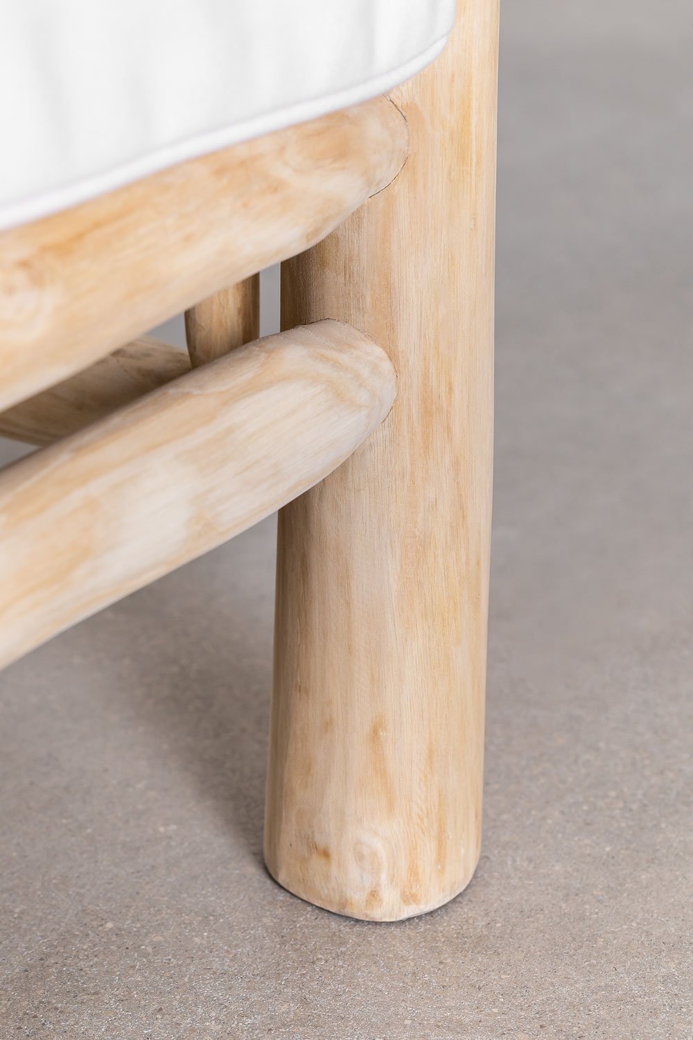 Gartensofa 3-Sitzer aus Teakholz Narel, Galeriebild 8