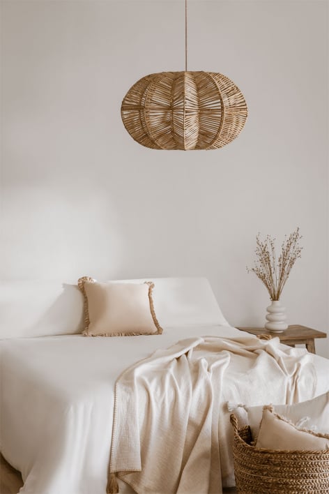 Lampenschirm aus Rattan Carlytos