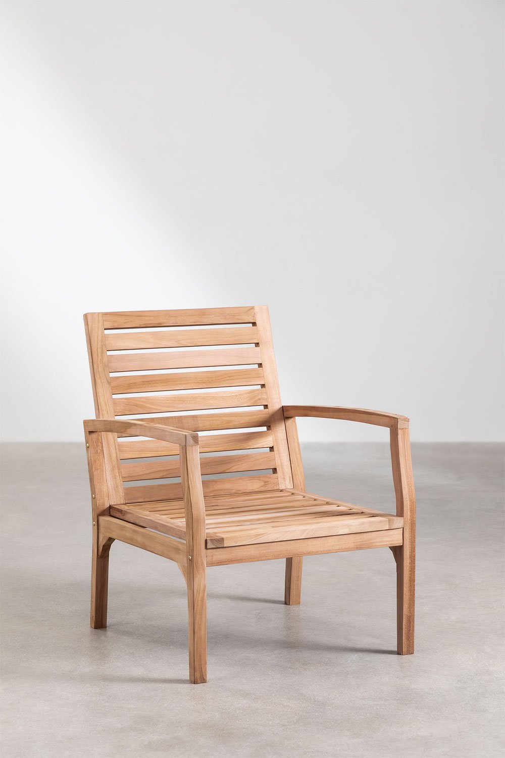 Outdoor Sessel aus Teakholz Adira , Galeriebild 1