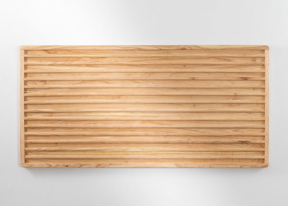 Kopfteil für Bett 150cm aus Holz Deleyna