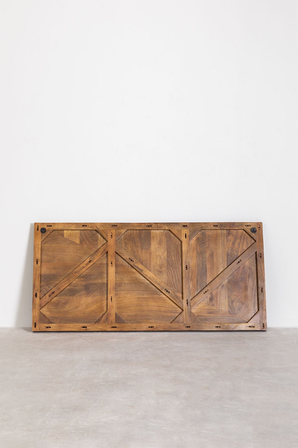 Baty-Kopfteil aus Mangoholz für 150 cm breites Bett, Galeriebild 6