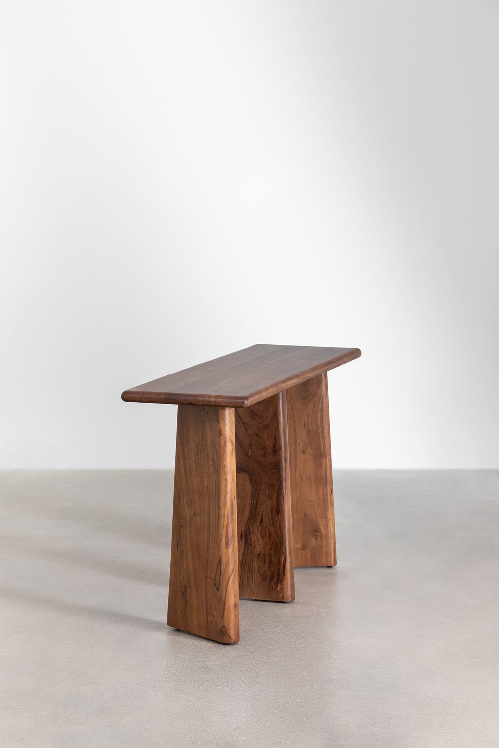 Empfangskonsole aus Akazienholz Ambyl, Galeriebild 4