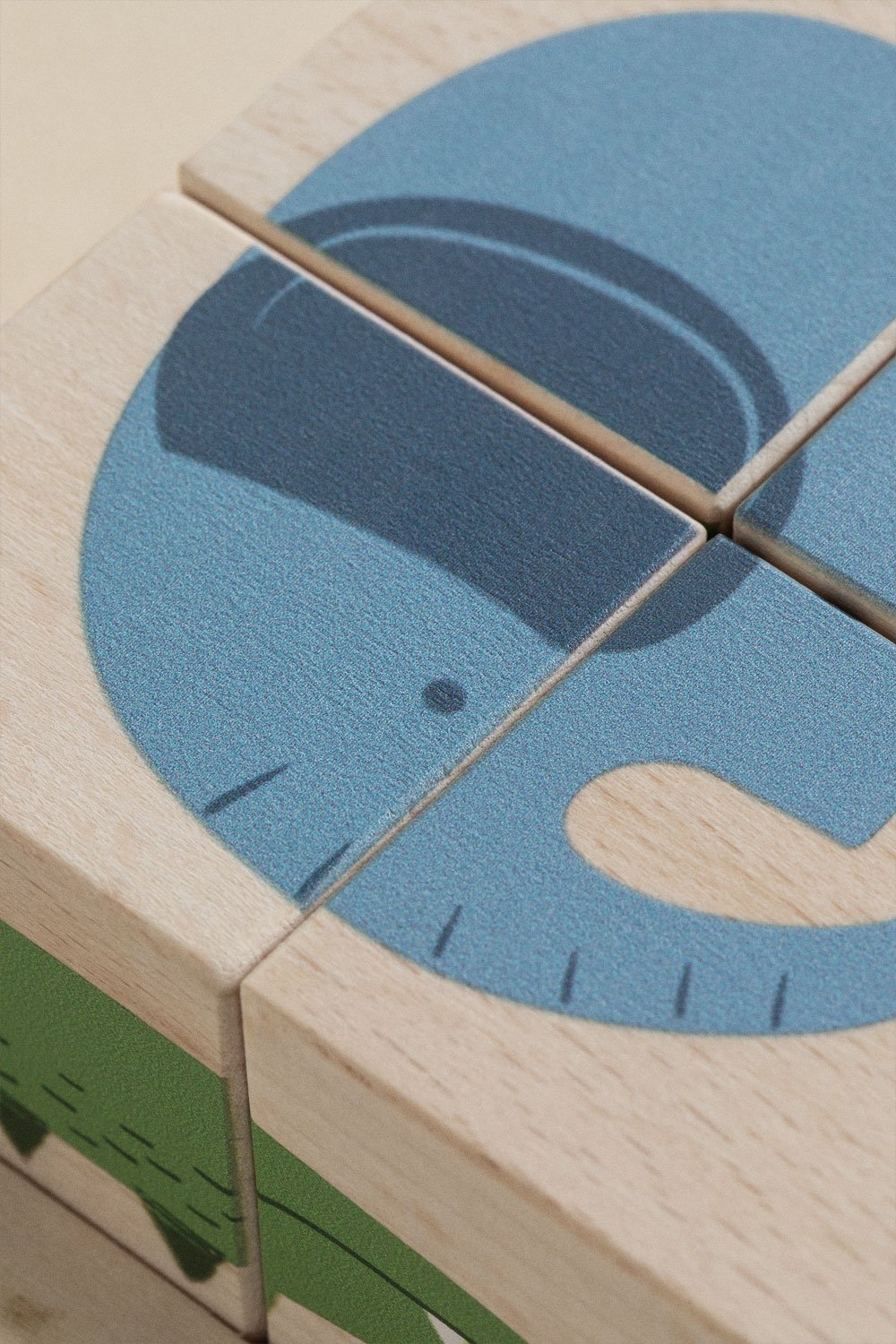 4-teiliges Holzpuzzle Lopart Kids , Galeriebild 5