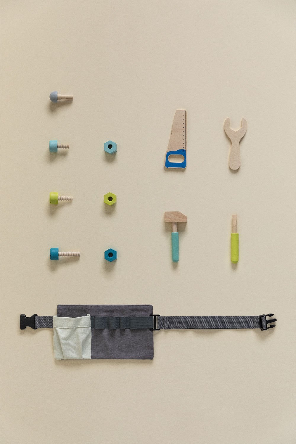 Jonny Kids Holzwerkzeuggürtel, Galeriebild 6