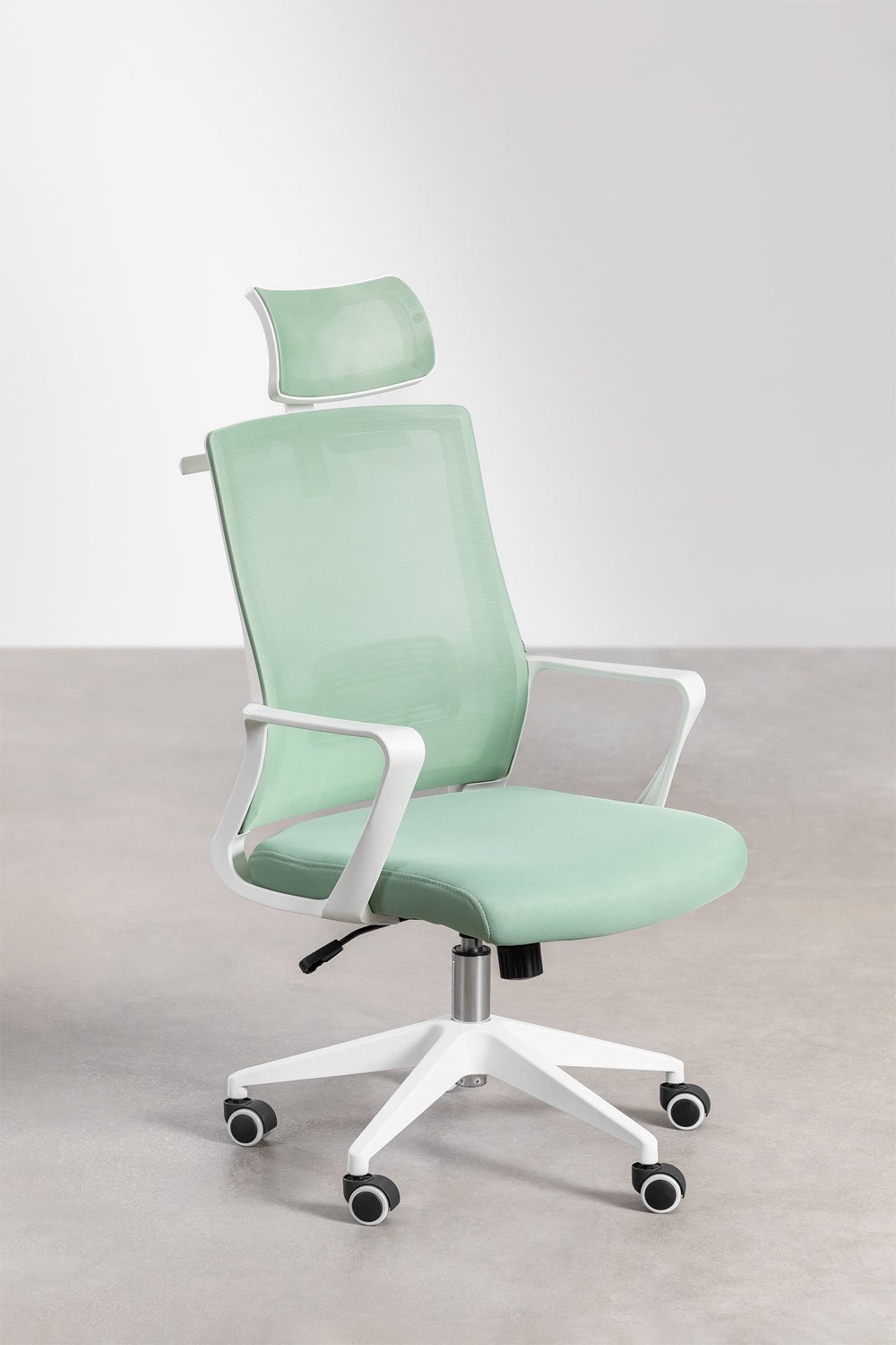 Bürostuhl mit Rollen und Armlehnen aus Polypropylen Teill Colors, Galeriebild 5