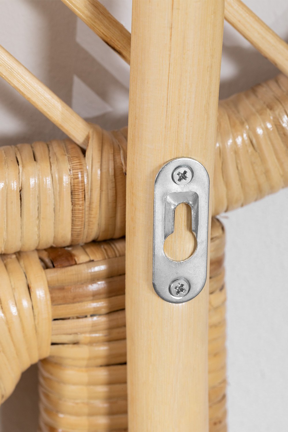 Bettkopfteil für 90cm aus Rattan Naturbraun Caipola, Galeriebild 7