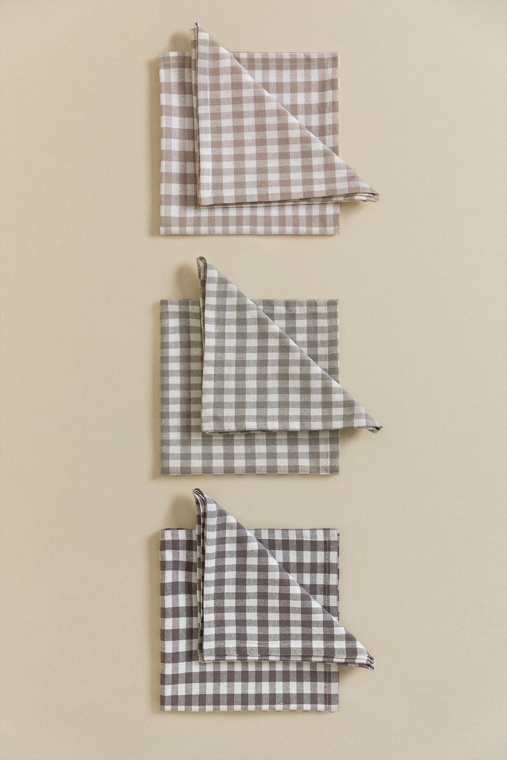 Set aus 2 Baumwollservietten Hillary, Galeriebild 7