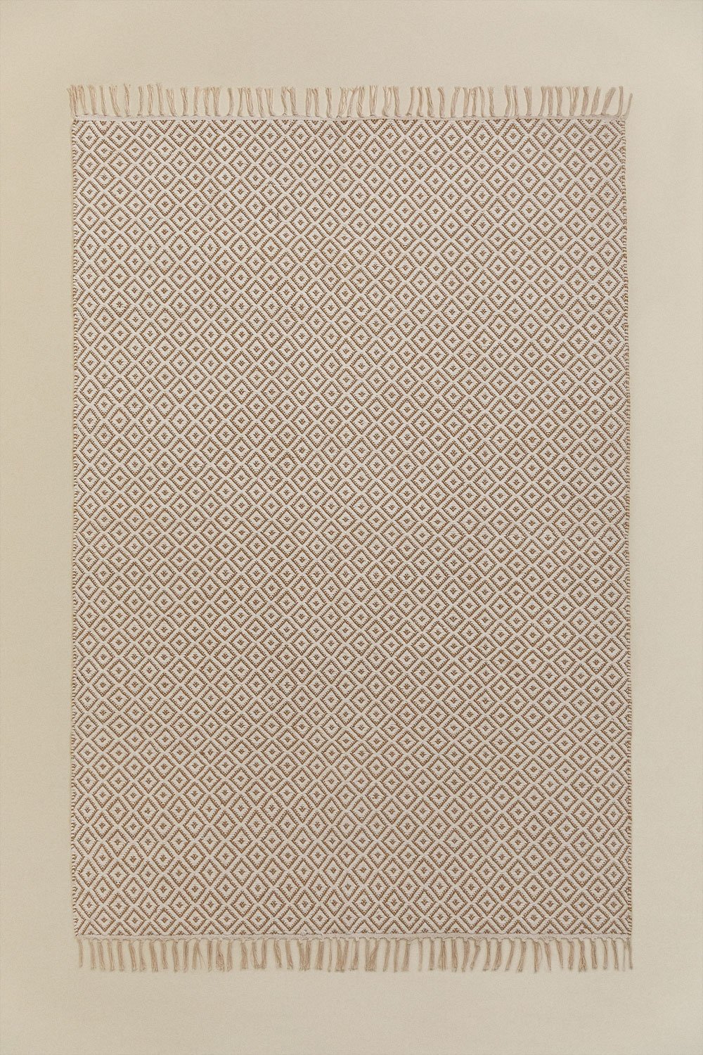 Teppich aus Baumwolle und Jute (175x122 cm) Durat, Galeriebild 1