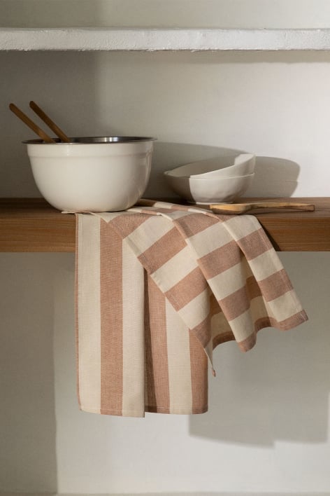 Set aus 2 Baumwollservietten Efarin