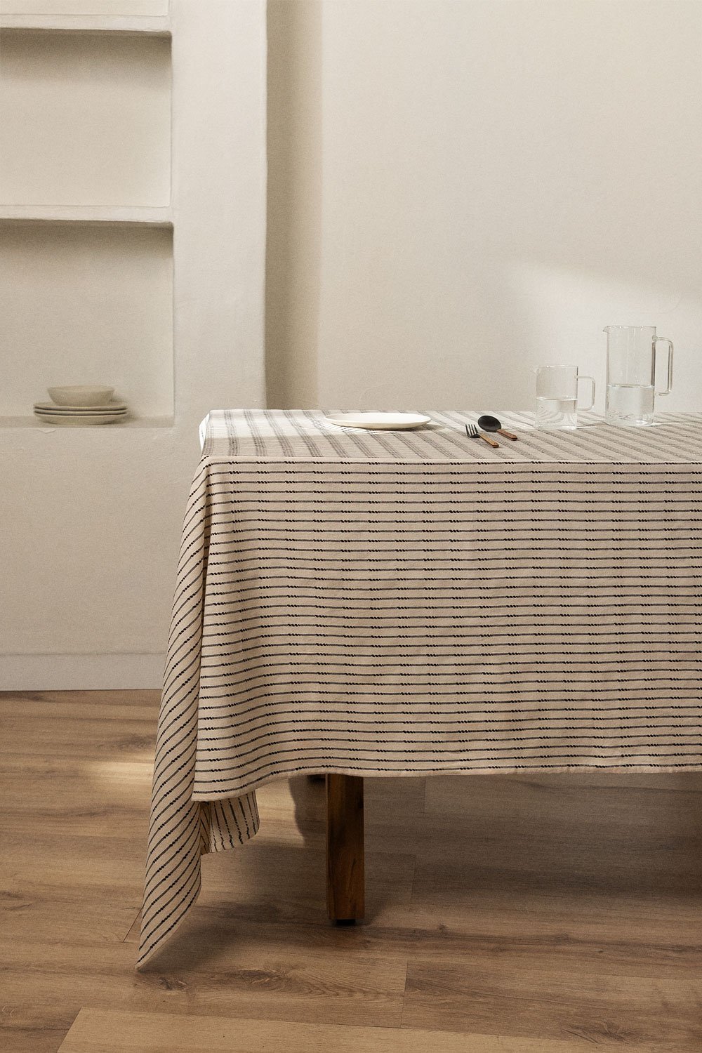 Tischdecke aus Baumwolle (240x120 cm) Oziel, Galeriebild 1