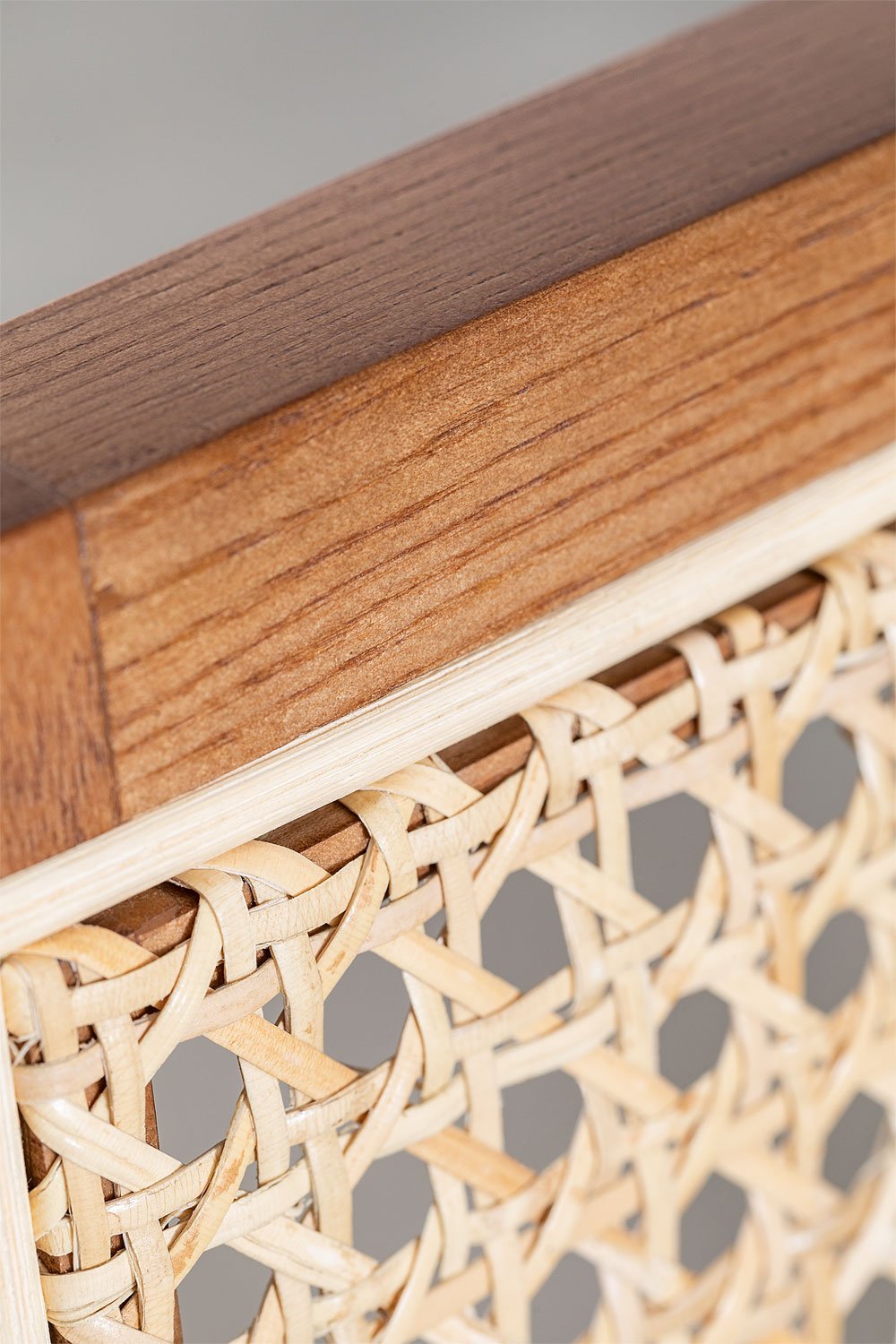 Esszimmerstuhl aus eschenholz und rattan Lali, Galeriebild 8