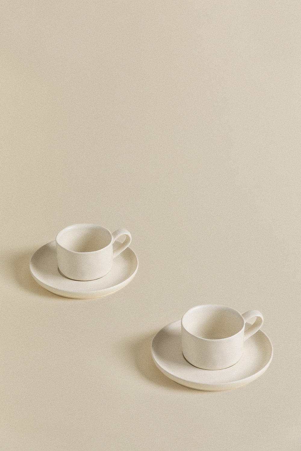 2er-Pack Kaffeetassen 10 cl mit Untertasse Belvere, Galeriebild 3