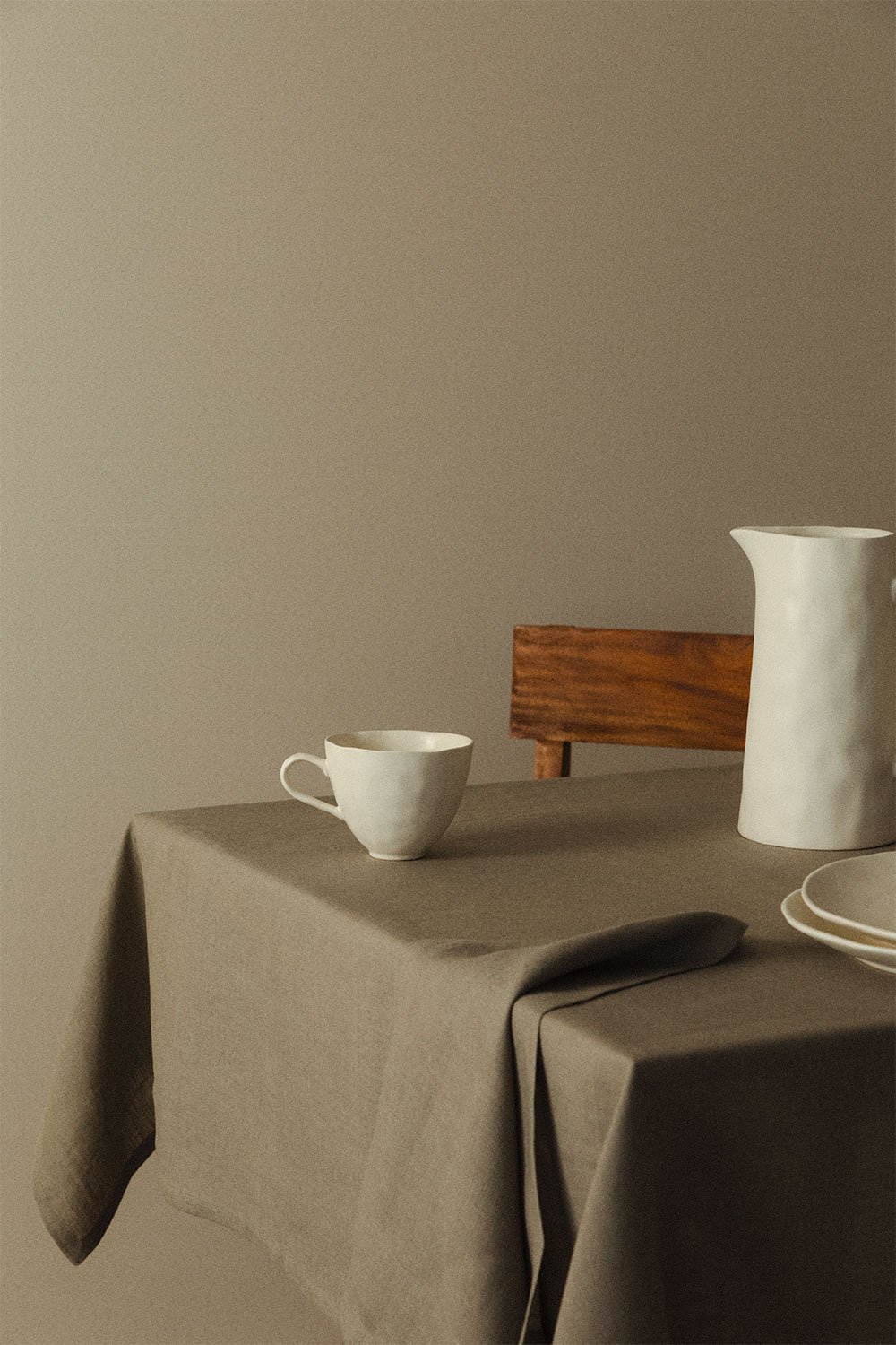Tischdecke aus Leinen (240x145 cm) Zandan , Galeriebild 1
