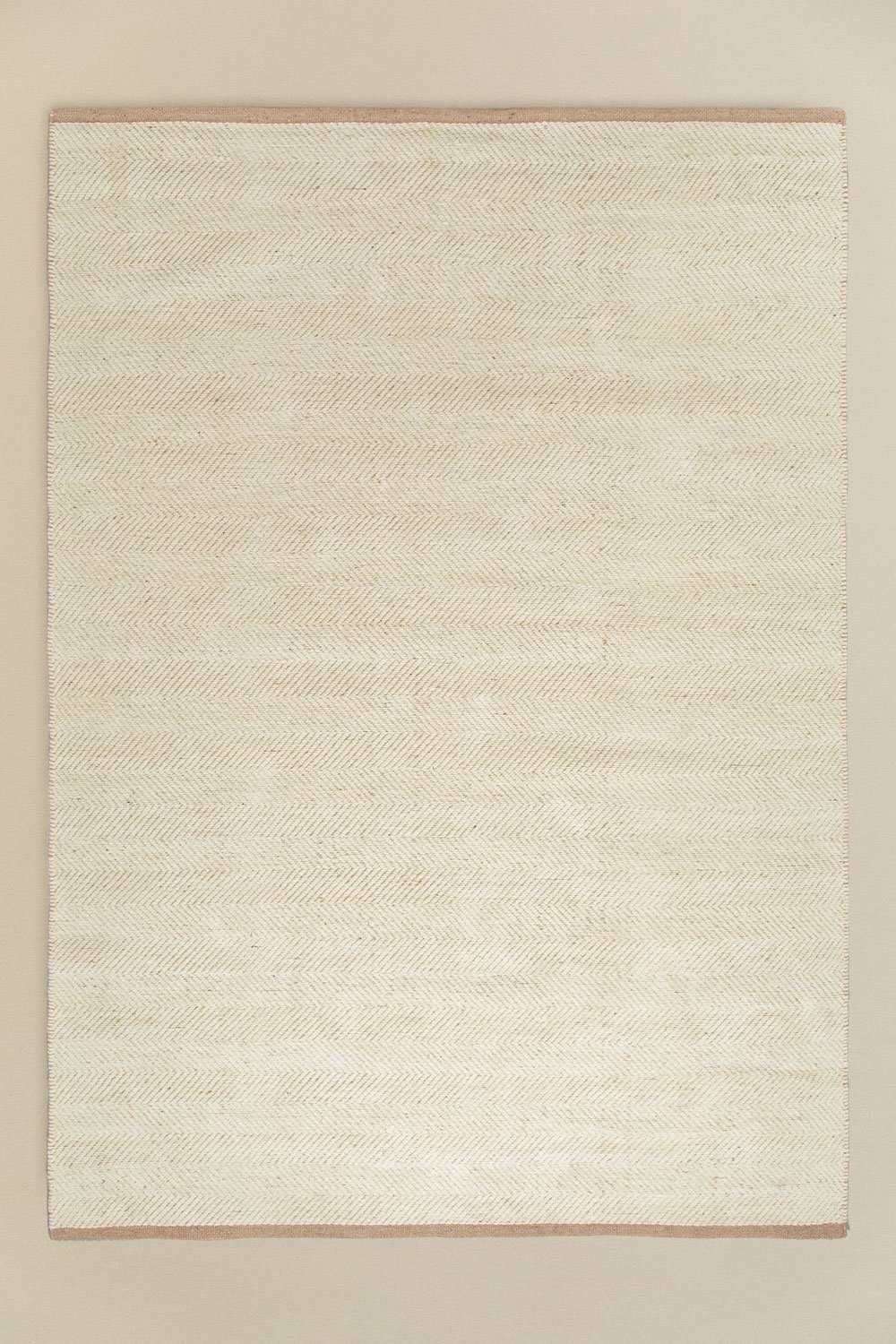 Teppich aus Jute und Stoff Kalina , Galeriebild 2
