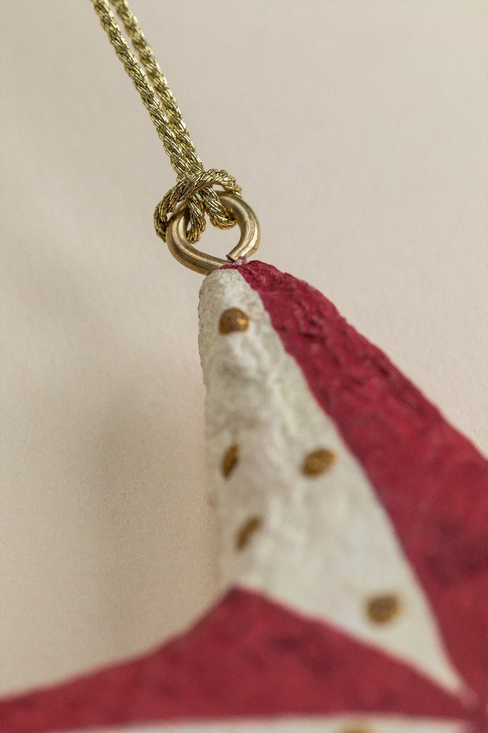 Set aus 3 handgefertigten Weihnachtsdekorationen aus Pappmaché Randolf, Galeriebild 4