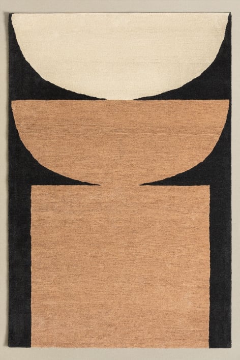 Teppich aus Wolle und Baumwolle (240x160 cm) Aiden