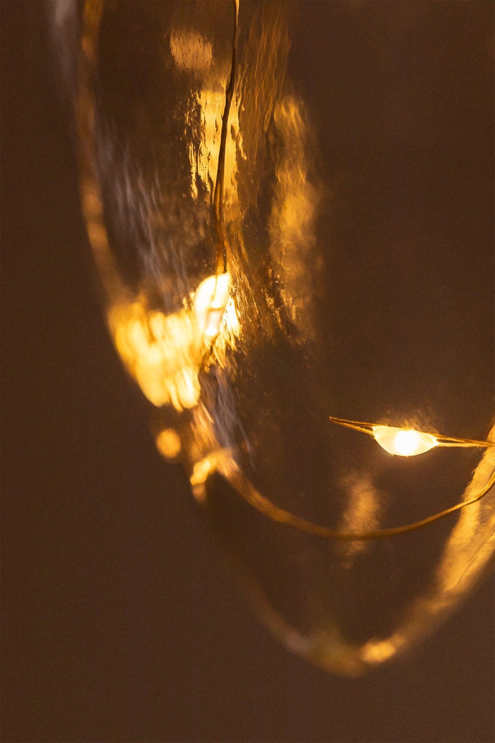Dekorative Glasfigur mit LED-Beleuchtung Serien - SKLUM