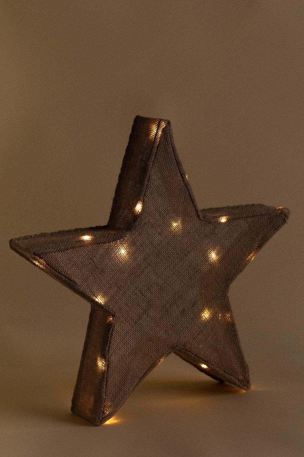 Dekorativer Stern mit LED-Licht Vesela - SKLUM