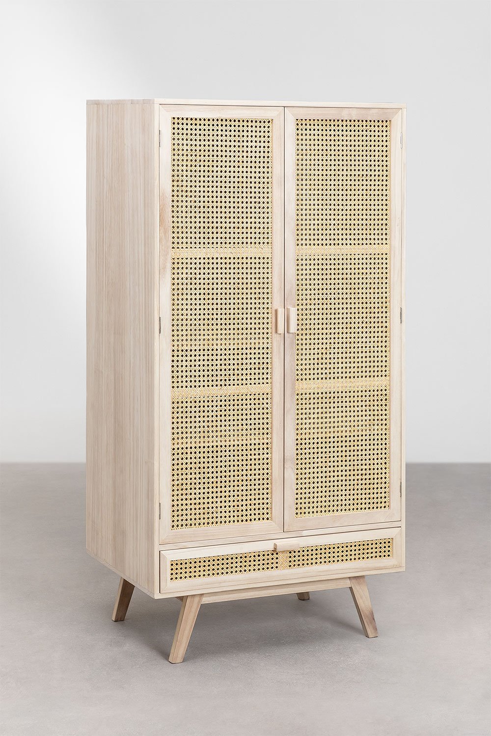 Kleiderschrank mit Schublade aus Holz Ralik Design, Galeriebild 1