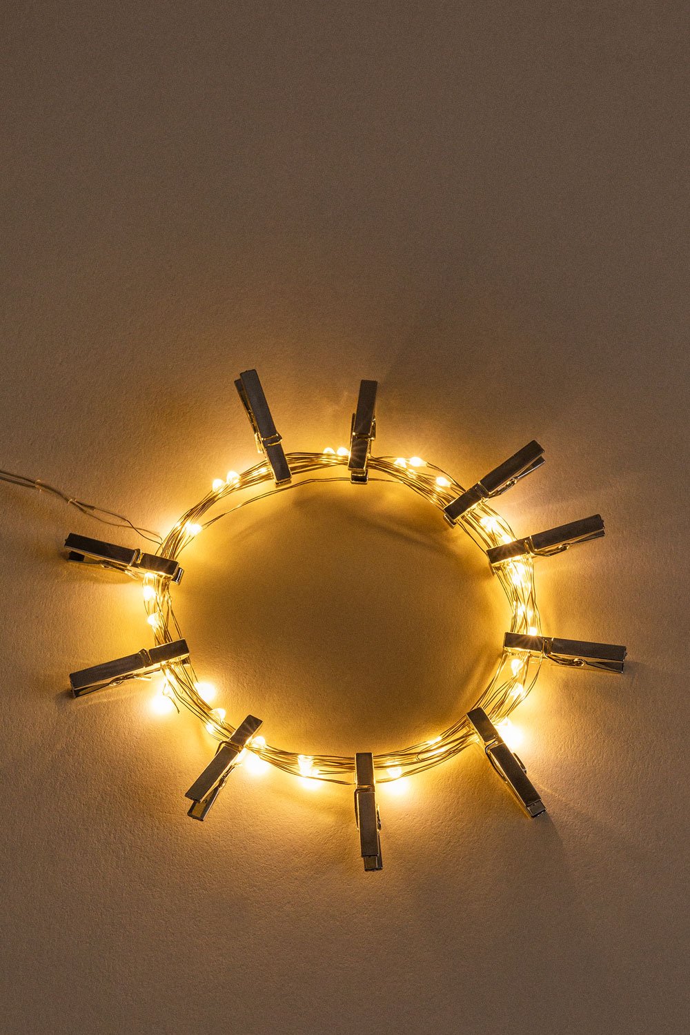 LED-Lichterkette mit Klammern (3,50 m) Inça, Galeriebild 1
