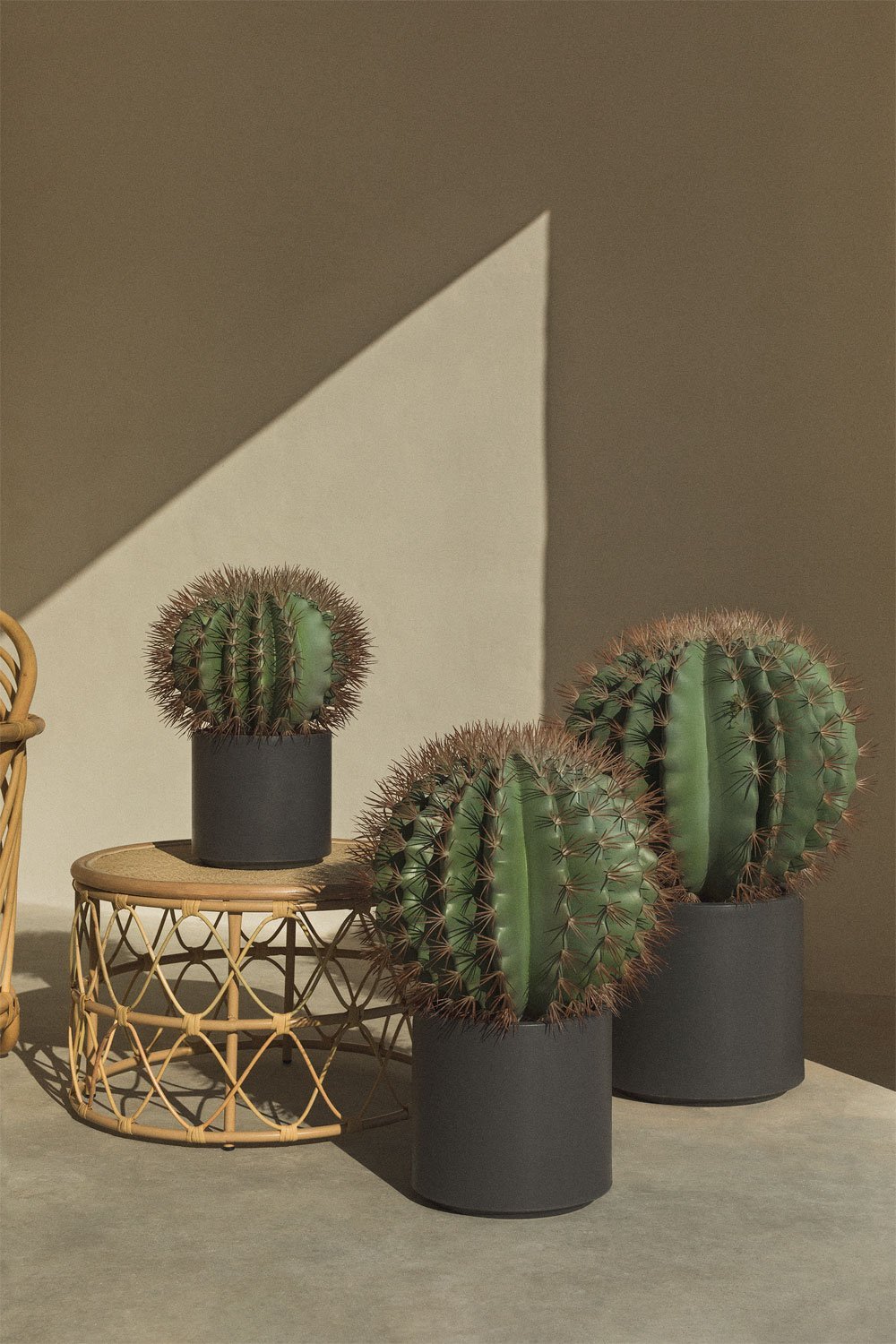 Künstlicher Kaktus Ferocactus
