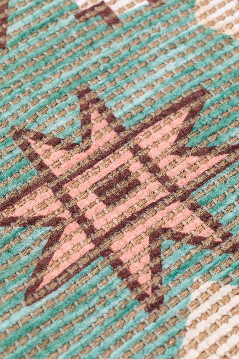Flur Teppich aus Jute und Stoff (170x42,5 cm) Nuada, Galeriebild 2