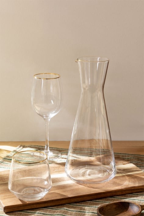 Weindekanter aus Glas Renuar