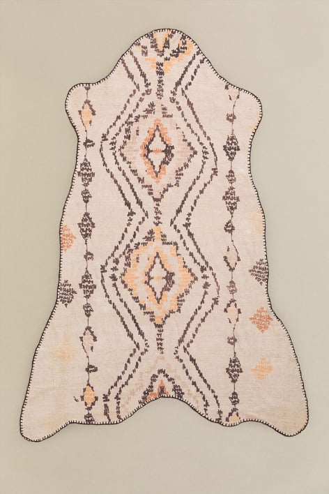 Teppich aus Chenille-Baumwolle (202 x 148 cm) Zarec