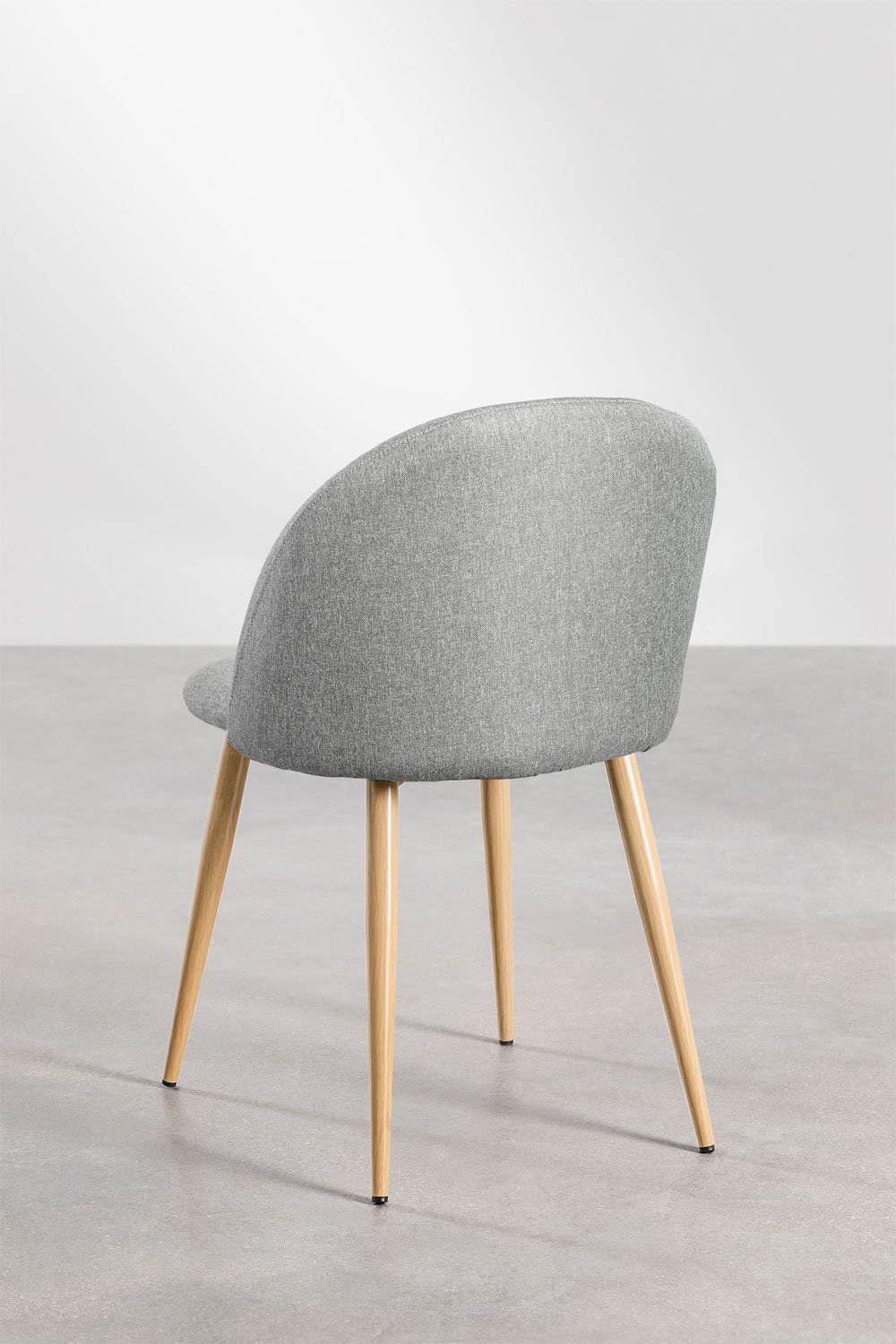 Kana gepolsterter Esszimmerstuhl aus Stahl, Galeriebild 4