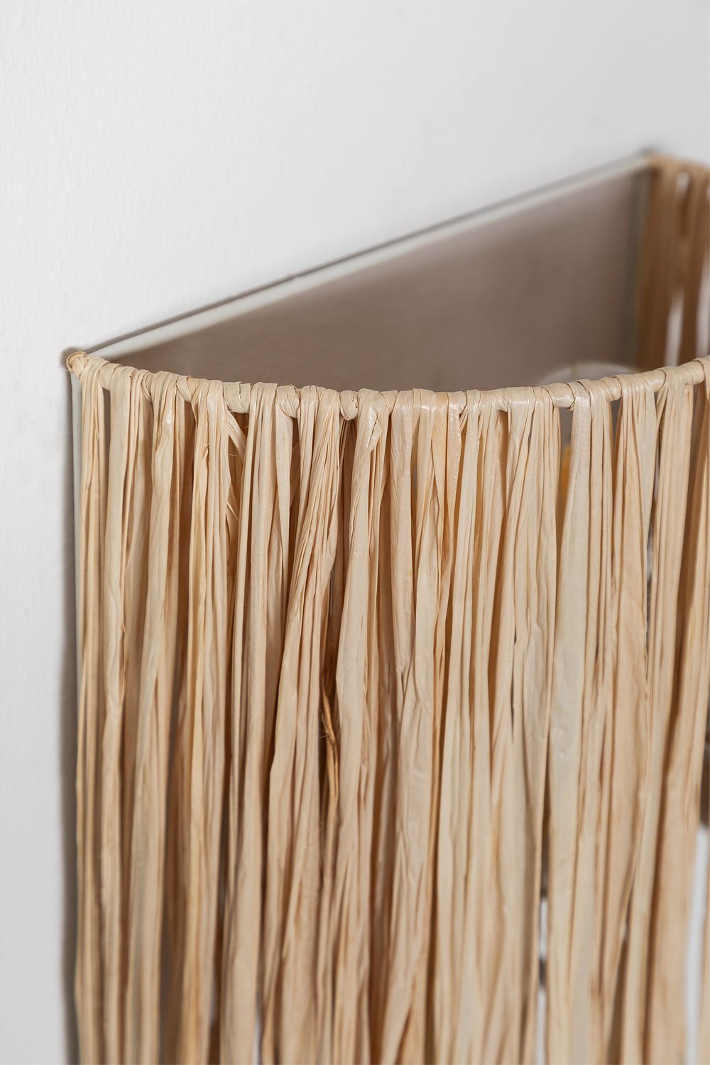 Wandleuchte aus Bast von Duvert, Galeriebild 3