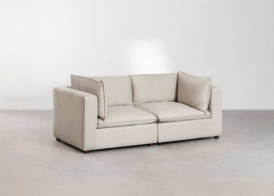 Estefan 2-teiliges modulares Sofa
