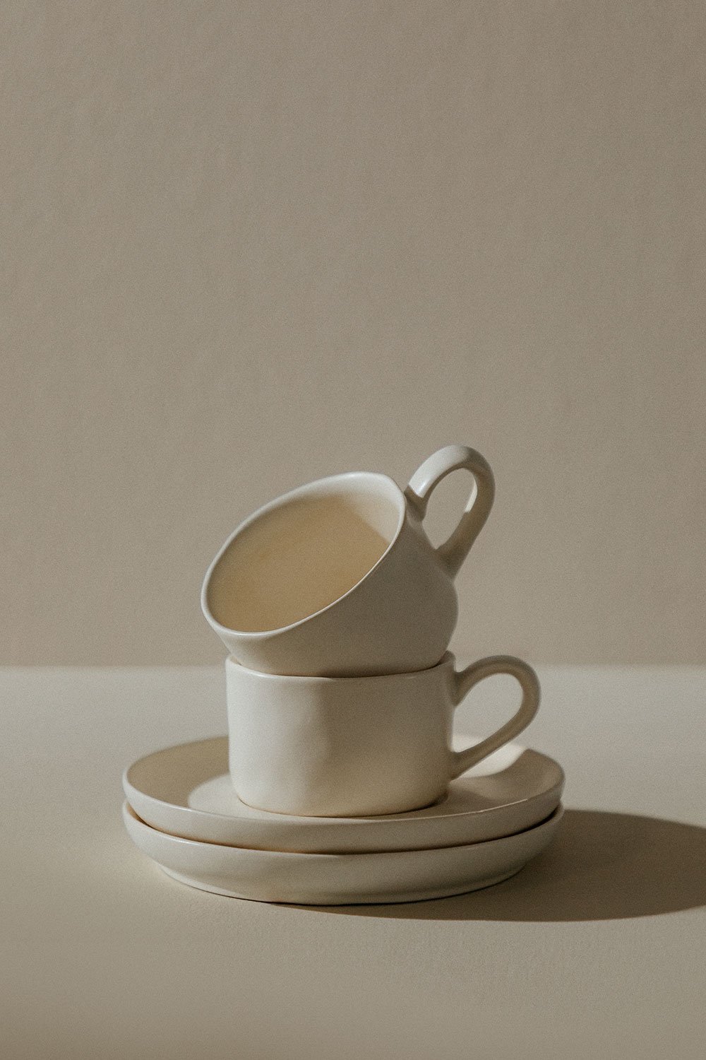 2er Set Kaffeetassen 10 cl mit Untertasse Belvere, Galeriebild 1
