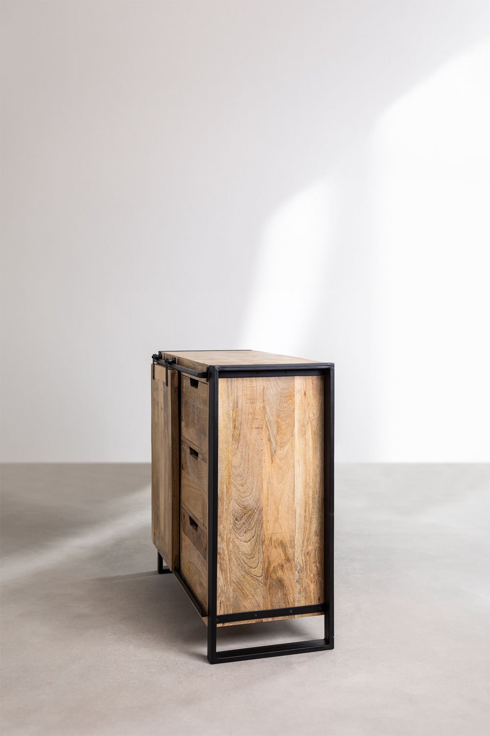 Sideboard aus Mangoholz in Kiefer, Galeriebild 4