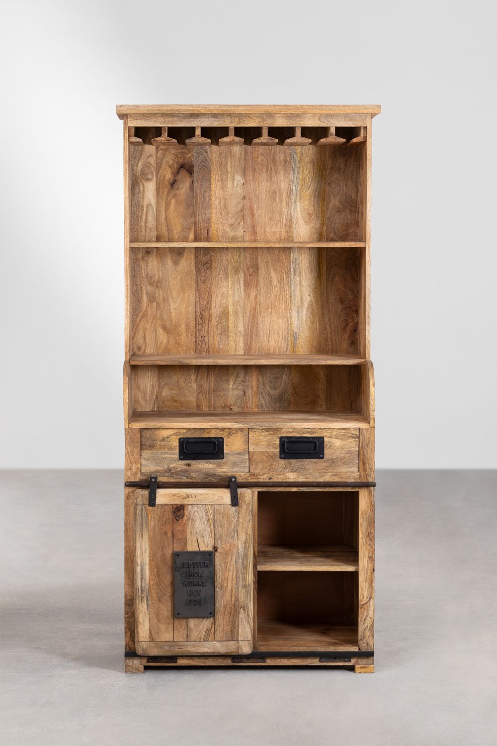 Anrichte mit 2 Schubladen aus Mangoholz Uain, Galeriebild 3