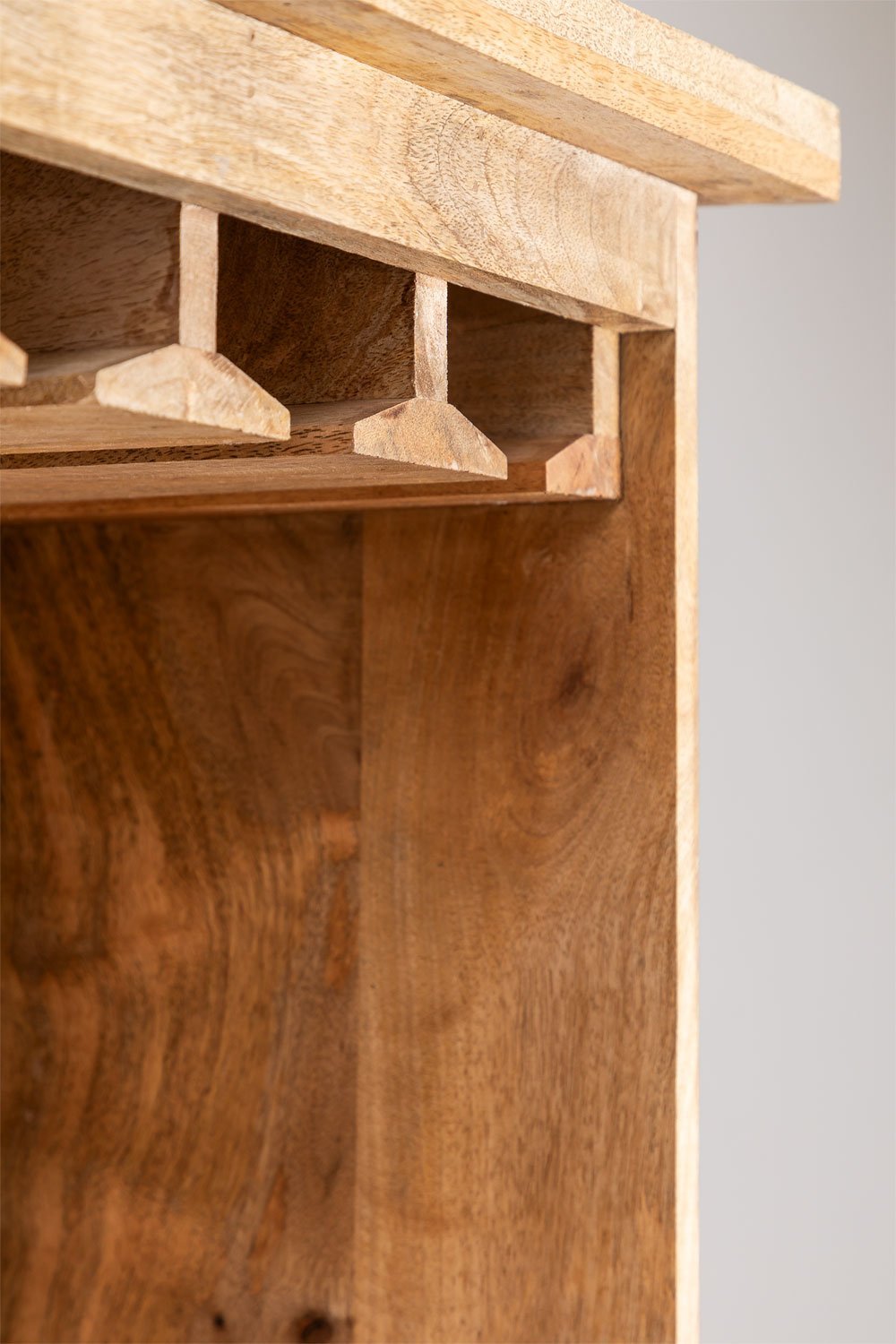 Anrichte mit 2 Schubladen aus Mangoholz Uain, Galeriebild 4