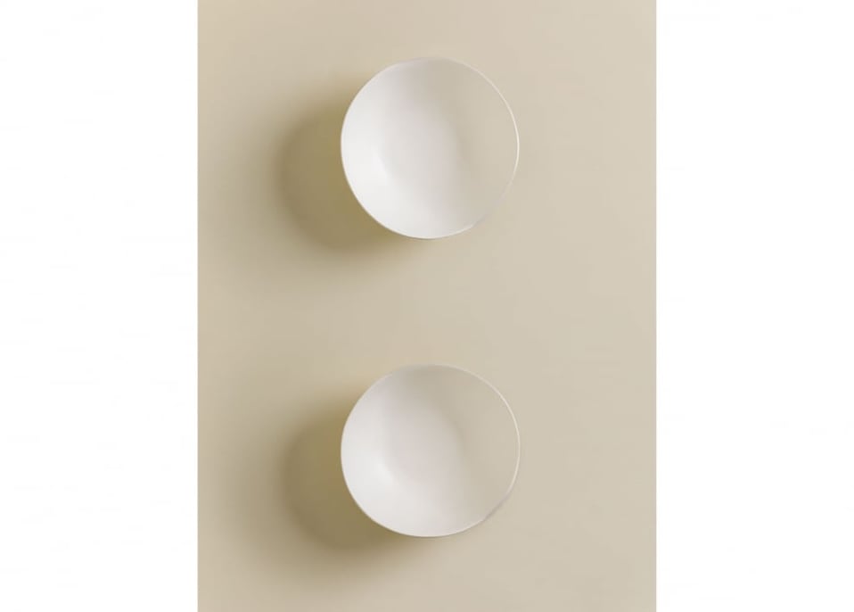 2er-Set Schalen aus Steingut Belvere