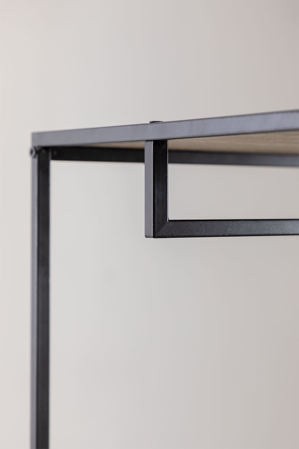 Offener Schrank mit Regalen aus Holz und Metall Baxter, Galeriebild 4