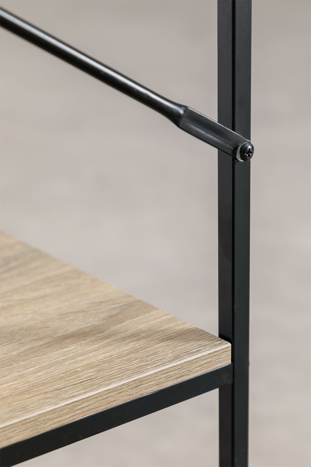 Offener Schrank mit Regalen aus Holz und Metall Baxter, Galeriebild 5