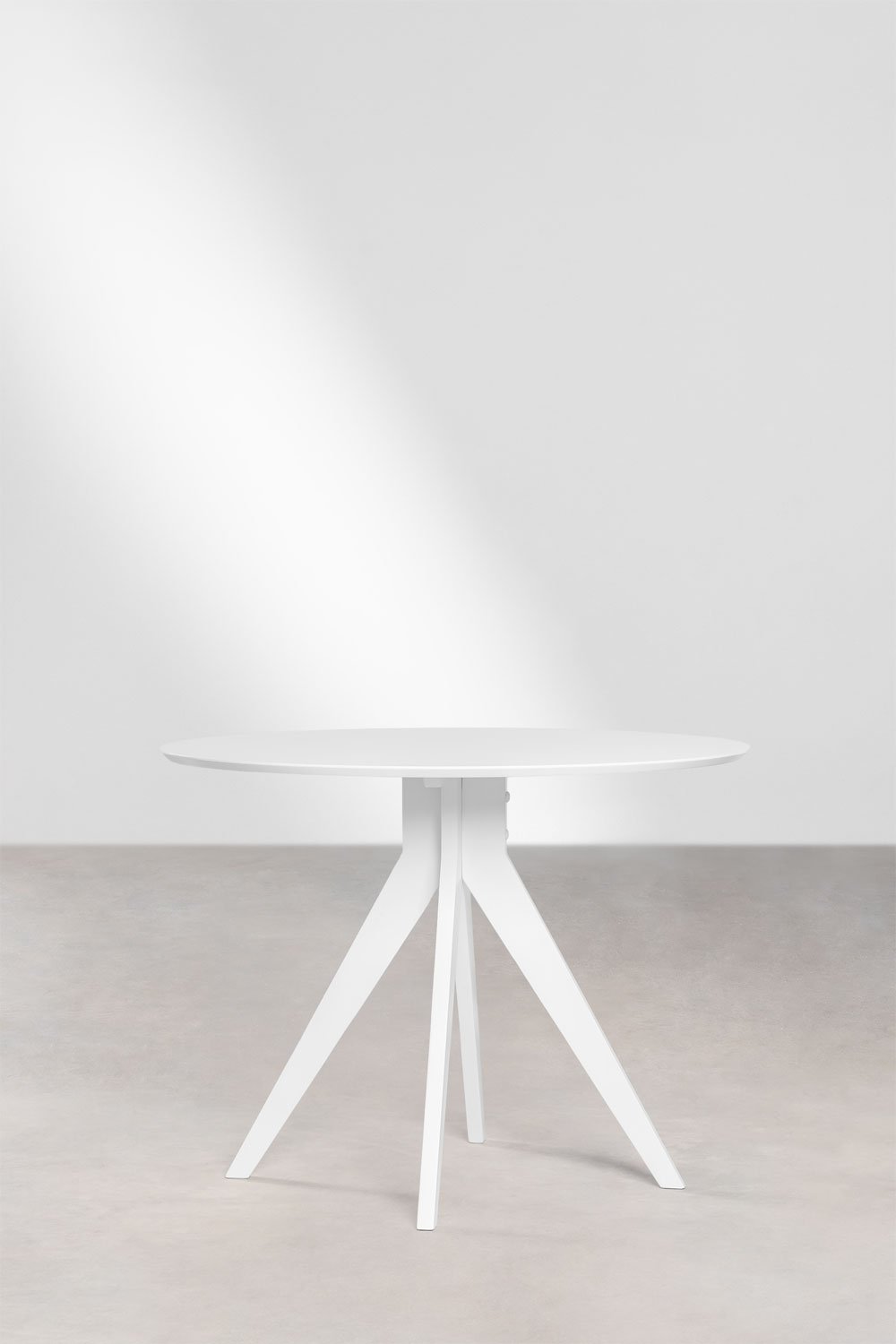 Runder Esstisch Ø100 cm aus Holz Sekiz, Galeriebild 3