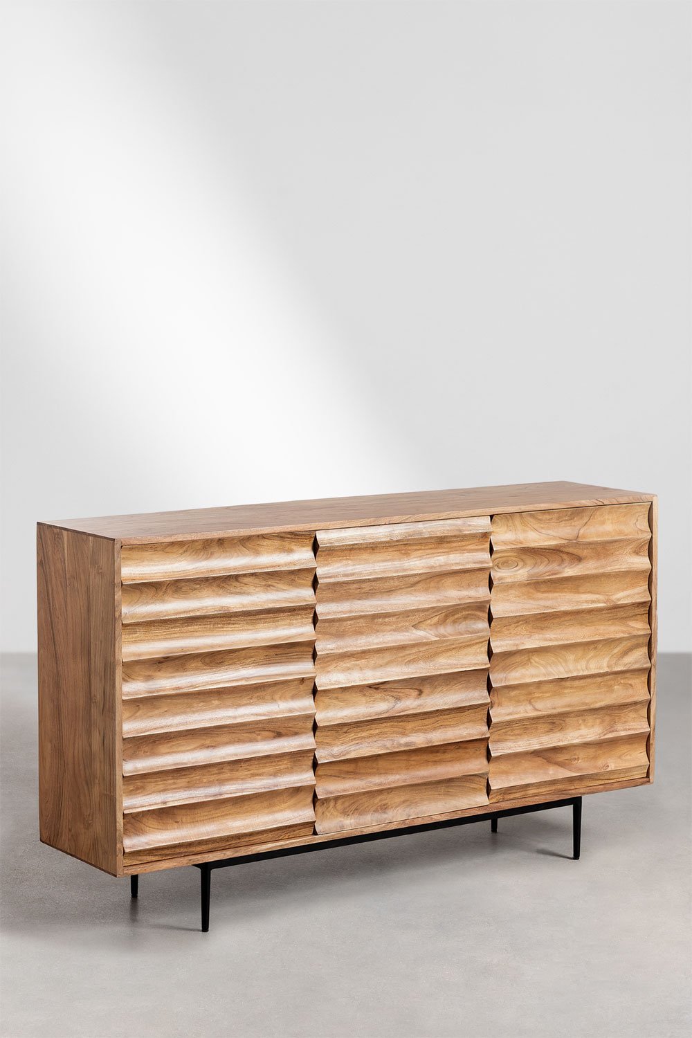 Sideboard aus Akazienholz Petter, Galeriebild 2