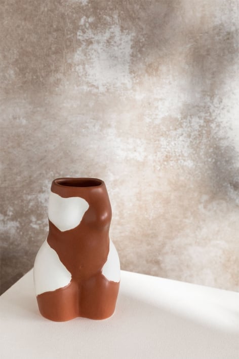 Vase aus Keramik Clayde